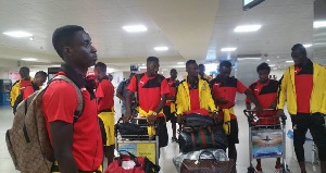 Black Stars B arrive in Ghana after CHAN qualifier against Burkina Faso
