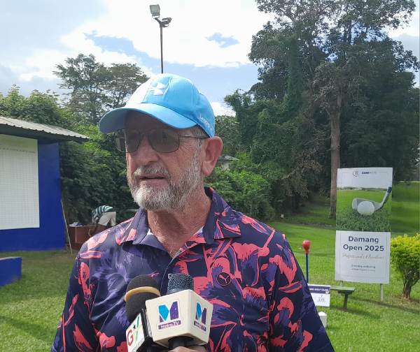 President of the Professional Golfers Association of Ghana, Hans De Beer