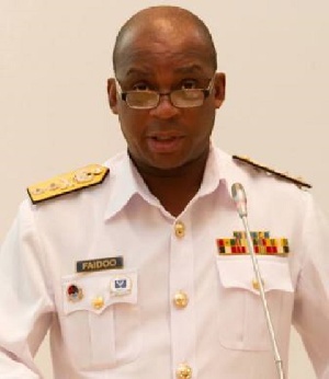 Rear Admiral Peter Kofi Faidoo, Chief of Naval Staff (CNS)