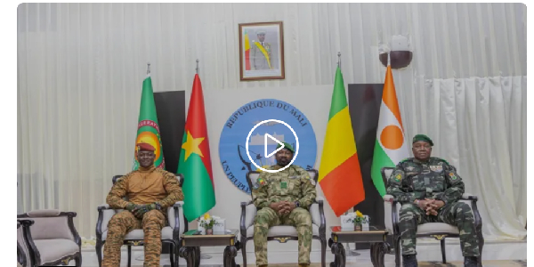 Burkina Faso leader vows AES alliance crackdown on armed groups in Sahel