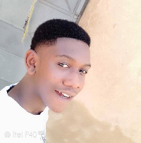 Desmond Agbleke after falling ill on campus