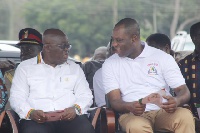 President Nana Addo Dankwa Akufo-Addo and Education Minister, Dr Mathew Opoku-Prempeh