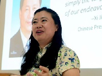 Chinese Ambassador, Mrs Sun Baohong