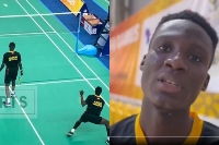 Ghana’s badminton player, Leslie Addo