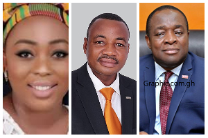 Phillis Naa Koryoo Okunor, Desmond De-Graft Paitoo and Adom-Frimpong