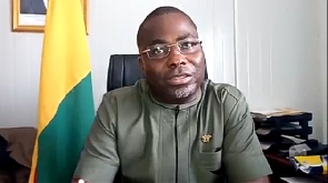 Former Secretary to the Inter-Ministerial Committee on Illegal Mining, Charles Bissue