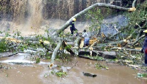 The Ministry of Tourism have ordered an indefinite closure of the Kintampo Waterfalls