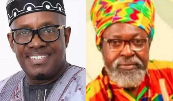 Bessa Simons (left) and Ras Caleb are contesting for MUSIGA President