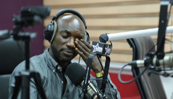 Kwabena Kwabena was on Starr Chat with Bola Ray