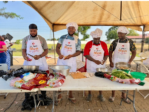 UniMAC seen prepping to cook