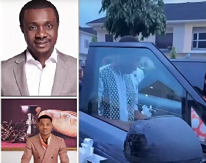 Collage of Nathaniel Bassey (top), Pastor Jerry Eze (down) and car (L) Collage of Nathaniel Bassey (top), Pastor Jerry Eze (down) and car (L)