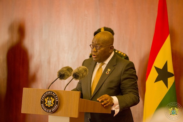 Nana Addo Dankwa Akufo-Addo is President of the Republic of Ghana