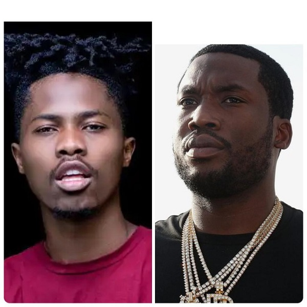 Kwesi Authur and Meek Mill in a photo collage