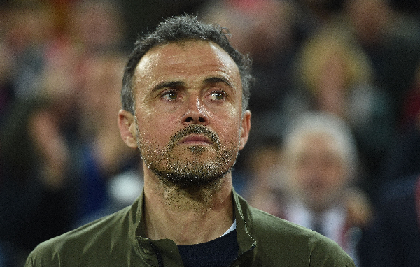 PSG manager Luis Enrique