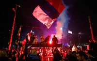 Celebrations erupt in Belgrade after Aleksandar Vucic concedes election defeat