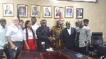 The AMA boss with reps from Millennium Marathon