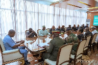 Mahama chairs emergency security meeting over major international drug trafficking crisis