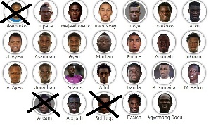 Ghana Squad 01.06