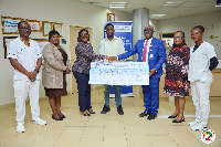 Two patients, receiving full financial support for a surgical operation