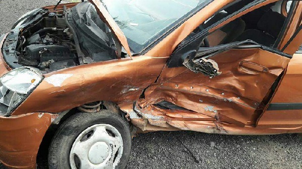 Kennedy Agyepong aka Kenpong has survived an accident at Bunso Junction