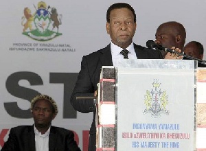 Goodwill Zwelithini king of the Zulus