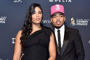 Chance The Rapper With Wife