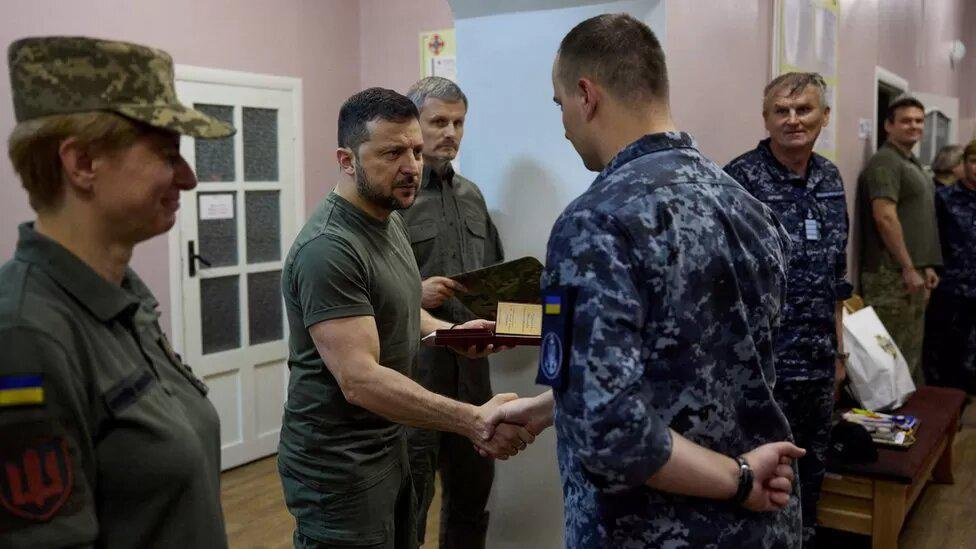 Volodymr Zelensky, Ukrainian President