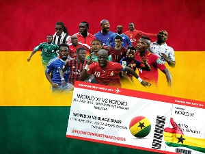 Stephen Appiah's Peace Cup line-up