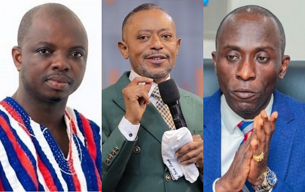 L-R: Abronye DC, Rev. Isaac Owusu Bempah and Ernest Owusu-Bempah