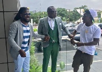 Samini and Shatta Wale joined Bola Ray to mark the third anniversary of Starr FM