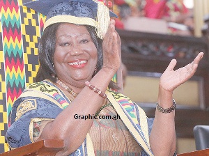 UG Chancellor dedicates position to Ghanaian womanhood