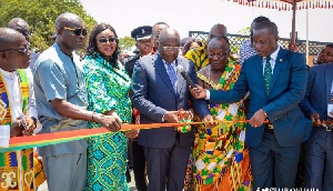 Vice President, Dr Mahamudu Bawumia at a sod-cutting event
