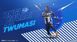 Patrick Twumasi has signed a two-year deal with Alaves