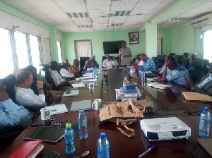 Stakeholders of Northern Development Authority in a meeting