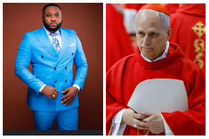 Prophet Eric Boahen-Uche and Robert Prevost, known as Pope Leo XIV