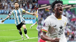 Messi And Kudus 