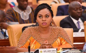 Sarah Adwoa Safo,Minister of State responsible for Public Procurement