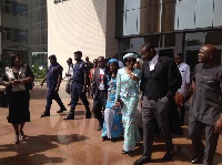 Nana Konadu Agyeman Rawlings in court