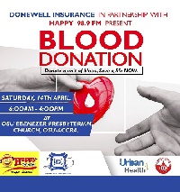 The blood donation exercise s meant to boost the stock of blood at the national Blood Bank