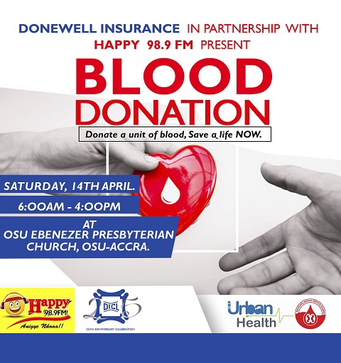 The blood donation exercise s meant to boost the stock of blood at the national Blood Bank