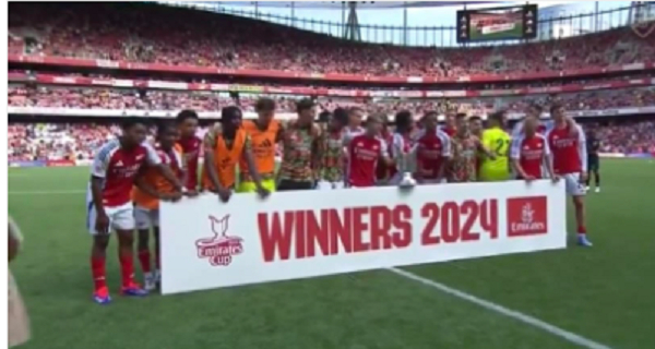 The Gunners ended the preseason training with Emirates Cup success