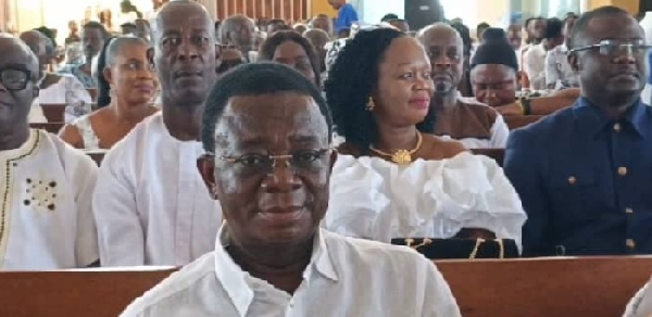 Dr. Stephen Opuni, seated in front roll