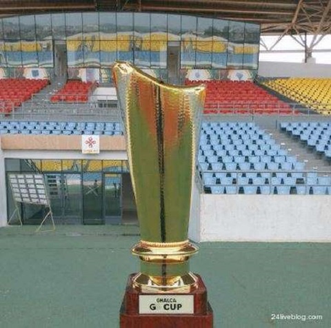 The trophy the two teams will be battling for