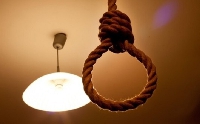 The boy was found hanging with a sponge tied to his neck from the window rod. File photo