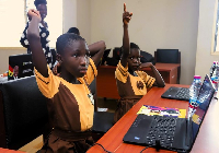 Training for third batch of 1,000 girls as part of the “Girls-in-ICT” program launched