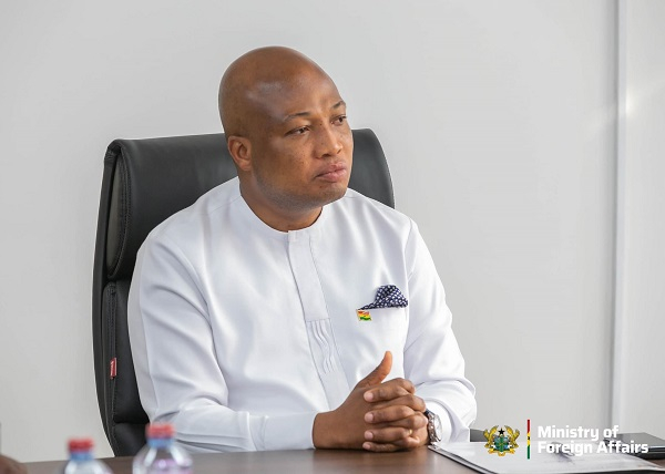 Minister of Foreign Affairs, Samuel Okudzeto Ablakwa