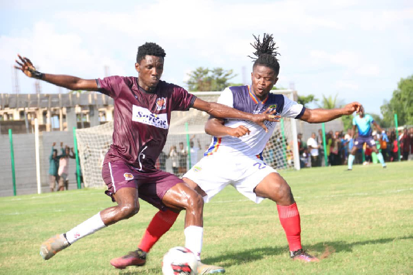 Hearts of Oak lost the match