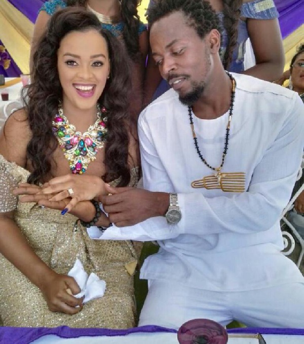 Kwaw Kese and his wife Doris Kyei Baffour