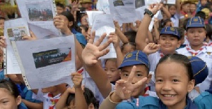 School Children Thai