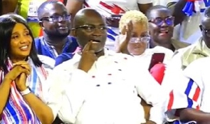 Kennedy Agyapong at the unveiling Dr Mahamudu Bawumia as the flagbearer of the NPP